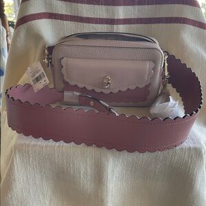 Michael Kors pink two tone pink Women's cross body bag